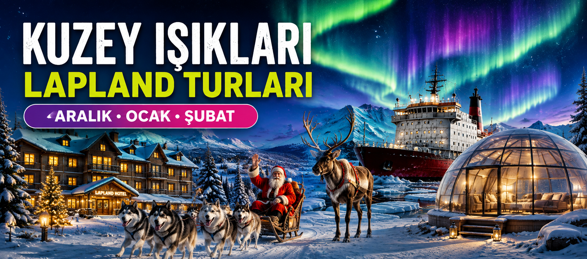 Kuzey Işıkları - Lapland 