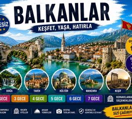 Çukurova Çıkışlı Kosovalı Büyük Balkanlar Turu AJet ile Extra Turlar ve Akşam Yemekleri Dahil 7 Gece