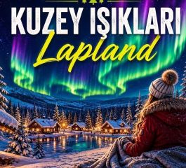 Lapland'ın Büyüsü & Kuzey Işıkları Turu THY ile Sömestre 2027 Özel Santa Claus Express, Buzkıran Gemisi ve Kutup Safarileri Dâhil 4 Gece 5 Gün